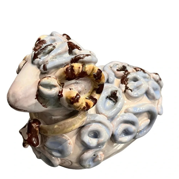Studio Pottery Handmade Ram Figure Sculpture Capricorn Aries - Picture 7 of 11